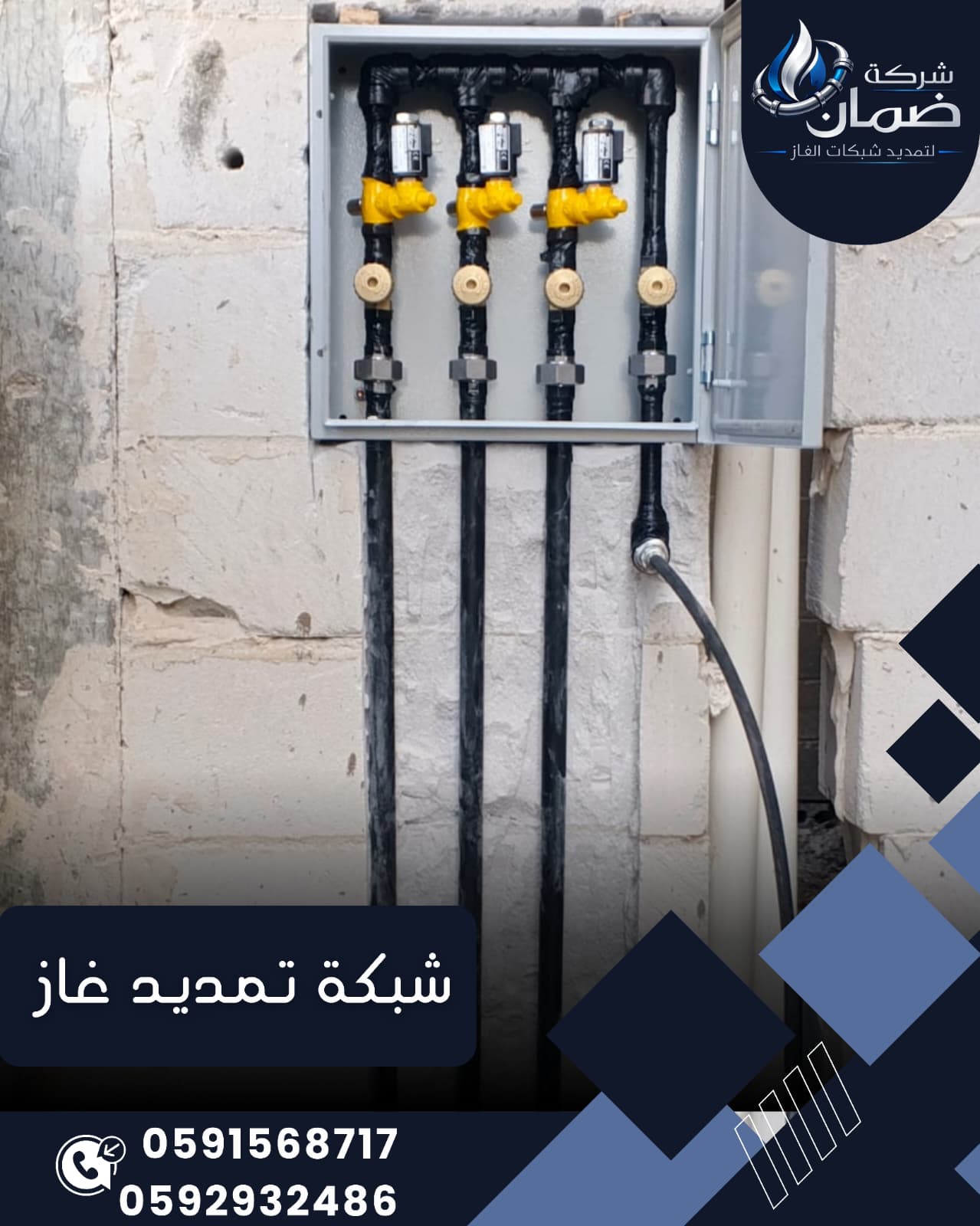 متطلبات السلامة في شبكات غاز المطابخ التجارية بالسعودية